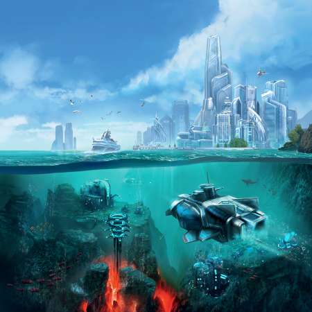 Anno 2070 - Deep Ocean Mvil Horizontal fondo de escritorio