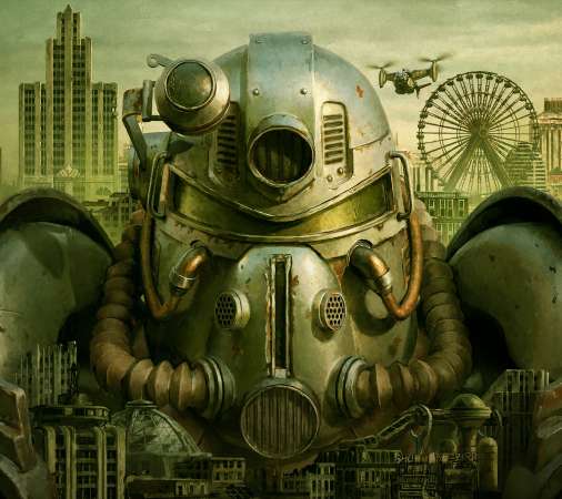 Fallout 76: Atlantic City Boardwalk Paradise Mvil Horizontal fondo de escritorio