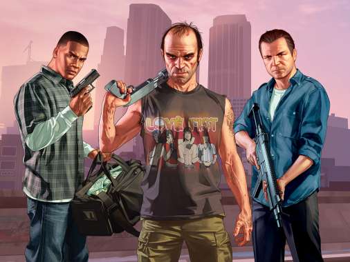 Grand Theft Auto 5 Mvil Horizontal fondo de escritorio