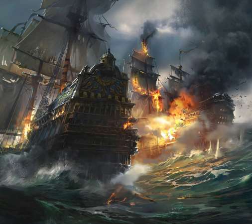 War of the Seas Mvil Horizontal fondo de escritorio