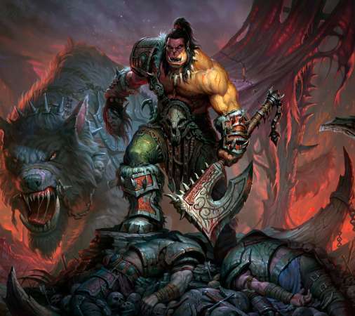 World of Warcraft fan art Mvil Horizontal fondo de escritorio