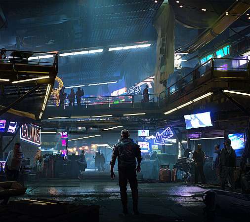 Cyberpunk 2077: Phantom Liberty Mvil Horizontal fondo de escritorio