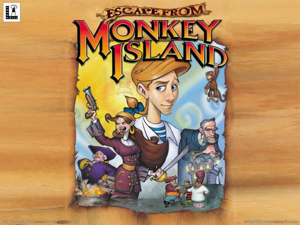 Escape from Monkey Island fondo de escritorio