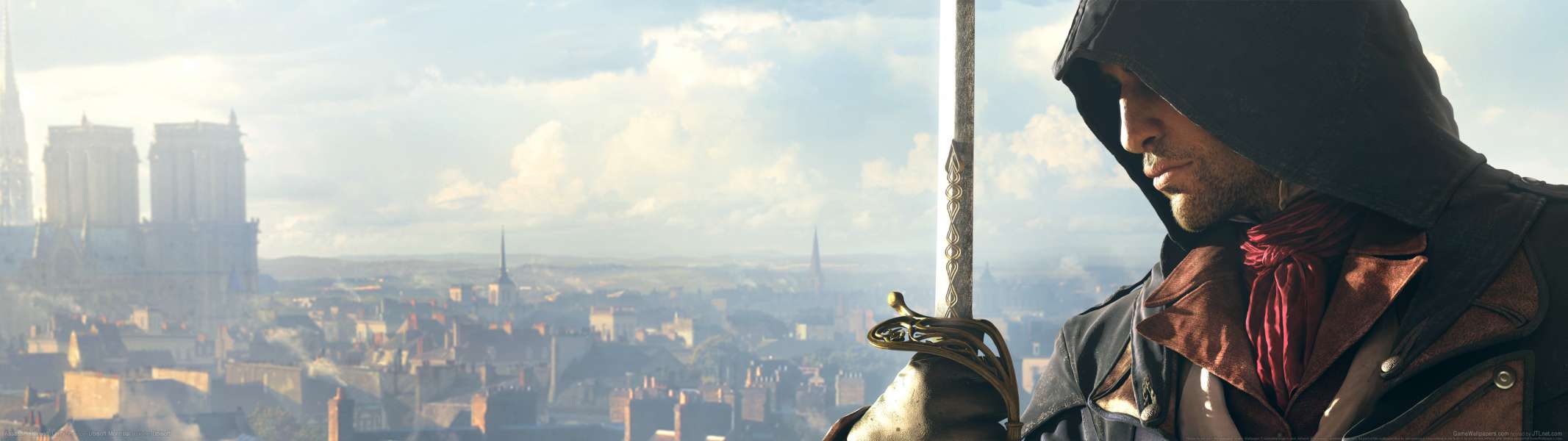Assassin's Creed: Unity dual screen fondo de escritorio