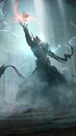 Diablo 3: Reaper of Souls Fan Art Móvil Vertical fondo de escritorio