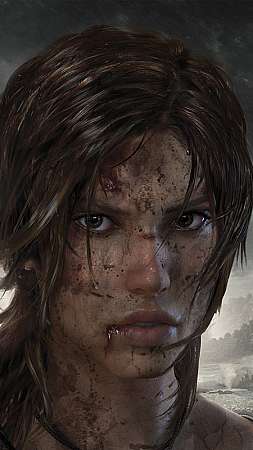 Tomb Raider Móvil Vertical fondo de escritorio