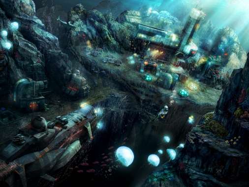 Anno 2070 - Deep Ocean Mvil Horizontal fondo de escritorio