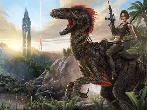 ARK: Survival Evolved Mvil Horizontal fondo de escritorio