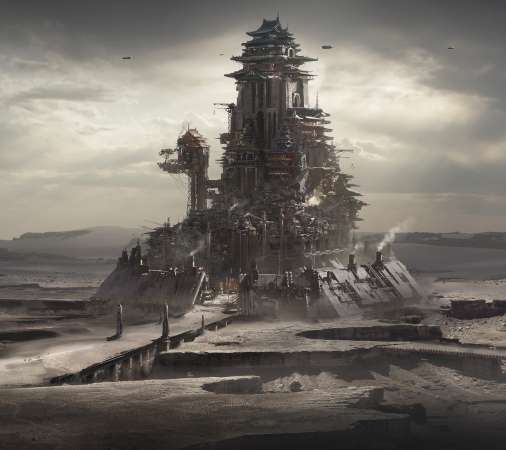 Ashfall M�vil Horizontal fondo de escritorio