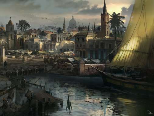 Assassin's Creed 4: Black Flag Mvil Horizontal fondo de escritorio