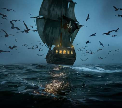Assassin's Creed: Black Flag Resynced M�vil Horizontal fondo de escritorio