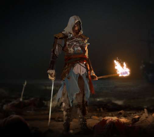 Assassin's Creed: Black Flag Resynced M�vil Horizontal fondo de escritorio
