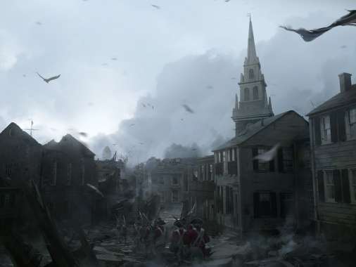 Assassin's Creed III Mvil Horizontal fondo de escritorio