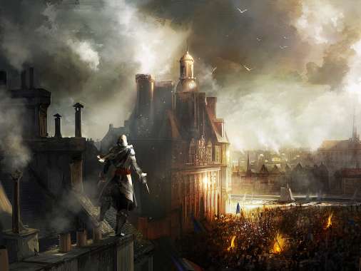 Assassin's Creed: Unity Mvil Horizontal fondo de escritorio