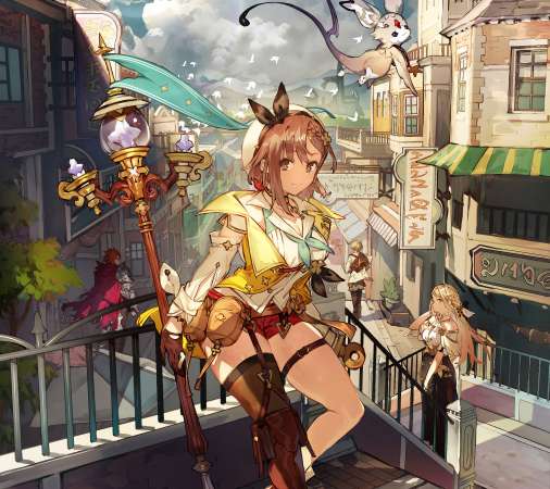 Atelier Ryza 2: Lost Legends & the Secret Fairy Mvil Horizontal fondo de escritorio