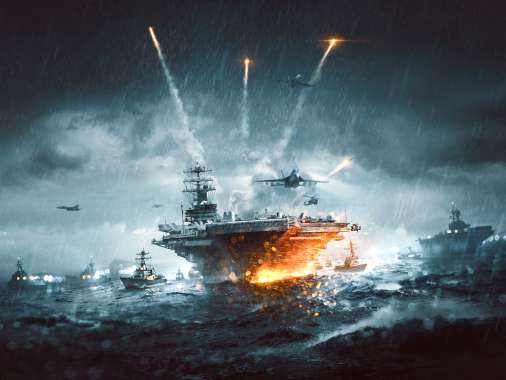 Battlefield 4: Naval Strike Mvil Horizontal fondo de escritorio