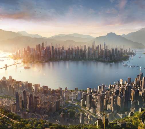 Cities Skylines 2 Móvil Horizontal fondo de escritorio