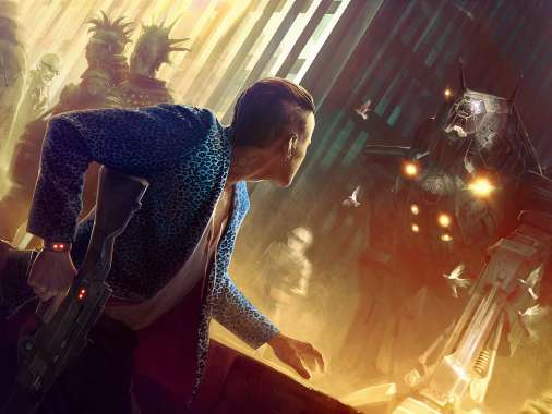 Cyberpunk 2077 Mvil Horizontal fondo de escritorio