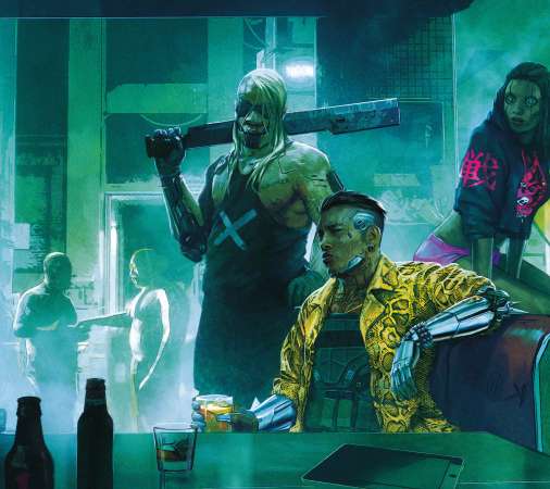 Cyberpunk 2077 Mvil Horizontal fondo de escritorio