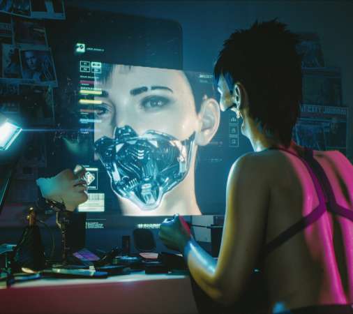 Cyberpunk 2077 Mvil Horizontal fondo de escritorio