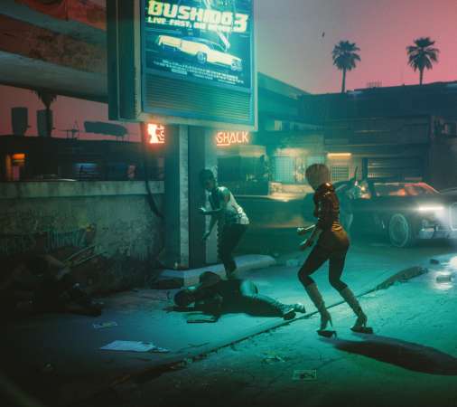 Cyberpunk 2077 Mvil Horizontal fondo de escritorio