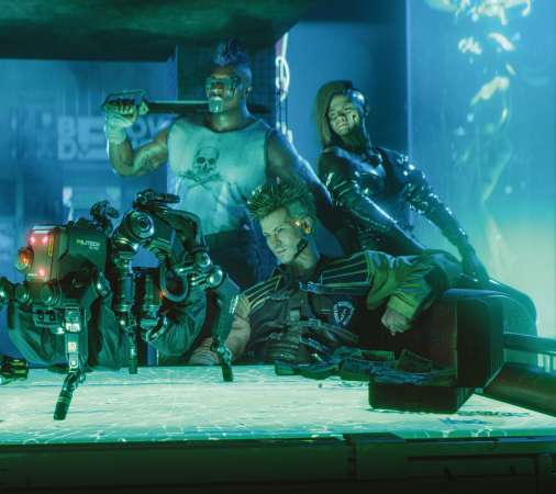 Cyberpunk 2077 Mvil Horizontal fondo de escritorio