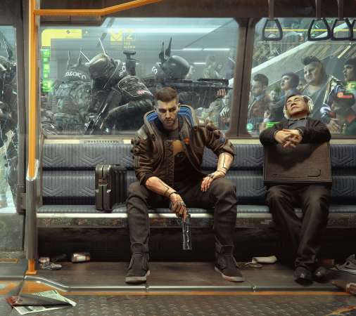 Cyberpunk 2077 Mvil Horizontal fondo de escritorio