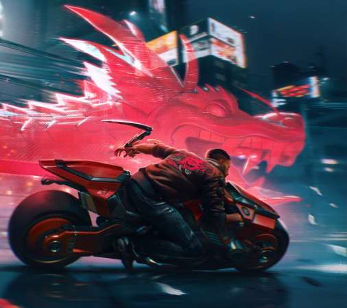 Cyberpunk 2077 Mvil Horizontal fondo de escritorio