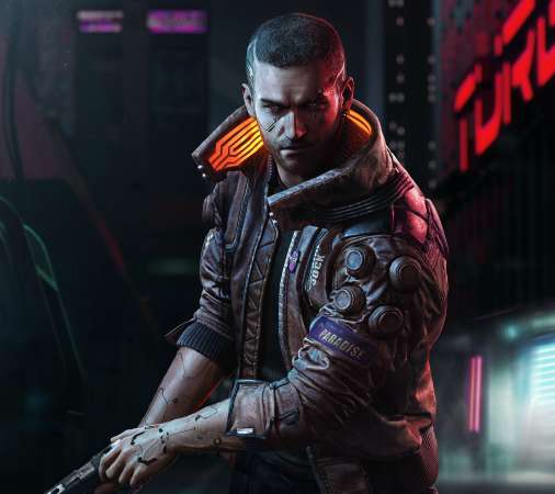 Cyberpunk 2077 Mvil Horizontal fondo de escritorio