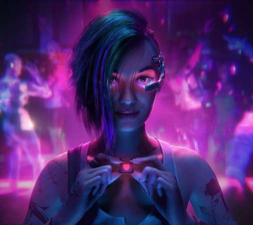 Cyberpunk 2077 Mvil Horizontal fondo de escritorio