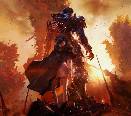 Daemon X Machina: Titanic Scion Mvil Horizontal fondo de escritorio
