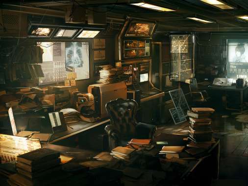 Deus Ex: Human Revolution Mvil Horizontal fondo de escritorio