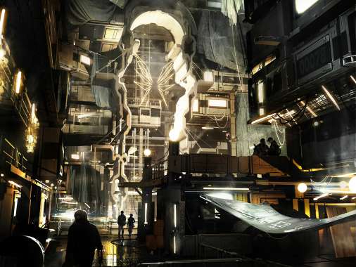 Deus Ex: Mankind Divided Mvil Horizontal fondo de escritorio