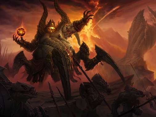 Diablo 3 Mvil Horizontal fondo de escritorio