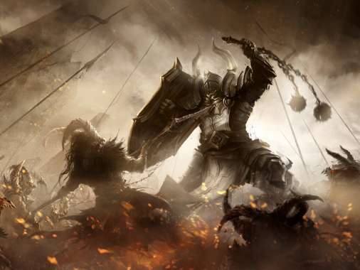 Diablo 3: Reaper of Souls Fan Art Mvil Horizontal fondo de escritorio