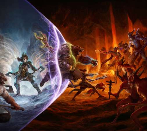 Diablo 4: Season of Infernal Chaos Mvil Horizontal fondo de escritorio