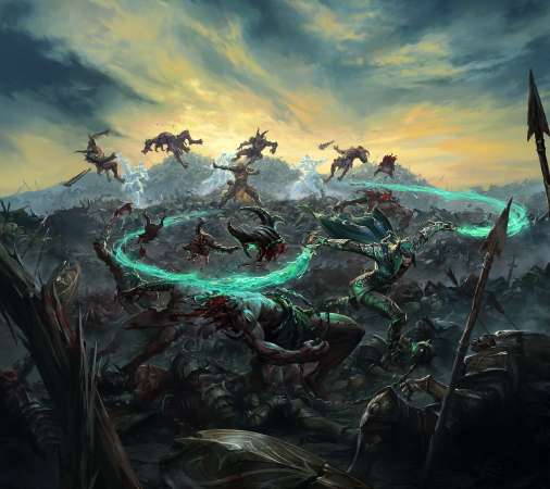 Diablo Immortal M�vil Horizontal fondo de escritorio