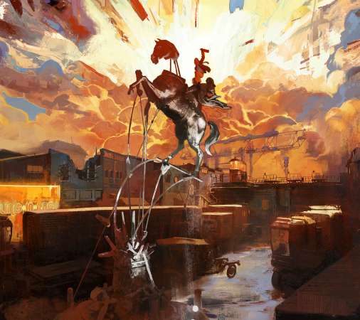 Disco Elysium Mvil Horizontal fondo de escritorio