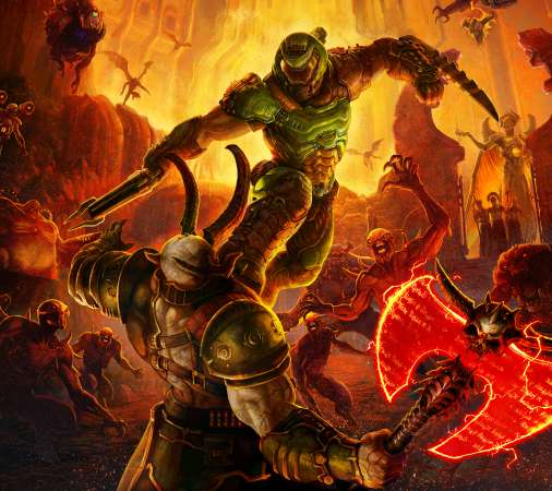 Doom Eternal Mvil Horizontal fondo de escritorio