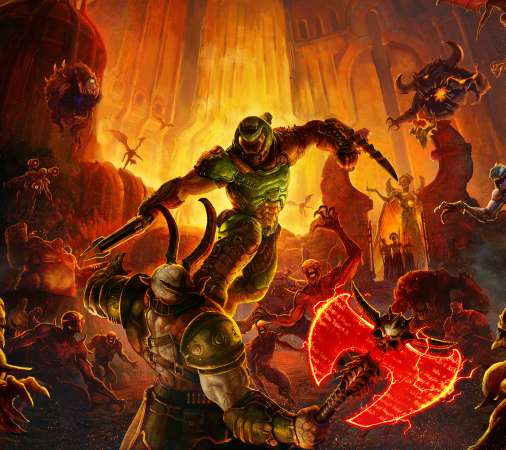 Doom Eternal Mvil Horizontal fondo de escritorio