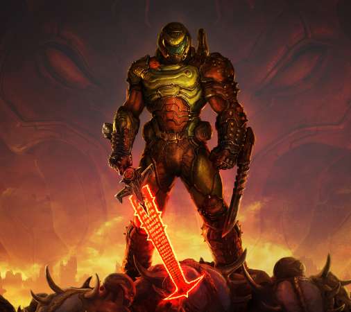 Doom Eternal Mvil Horizontal fondo de escritorio