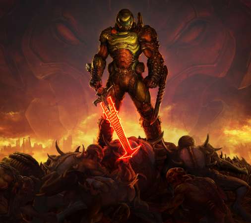 Doom Eternal Mvil Horizontal fondo de escritorio