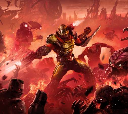 Doom Eternal Móvil Horizontal fondo de escritorio
