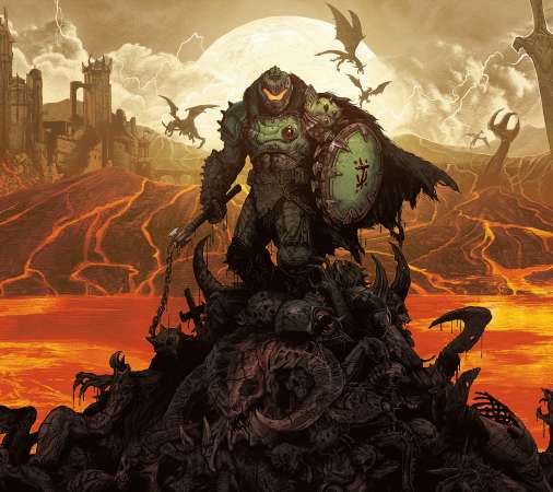 Doom: The Dark Ages Mvil Horizontal fondo de escritorio