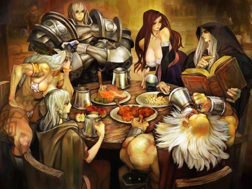 Dragon's Crown Móvil Horizontal fondo de escritorio