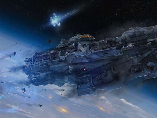 Dreadnought Mvil Horizontal fondo de escritorio