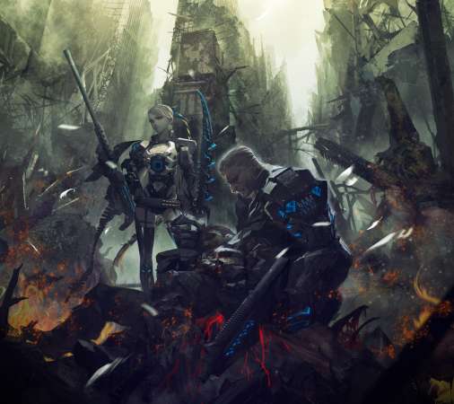 Earth's Dawn Mvil Horizontal fondo de escritorio
