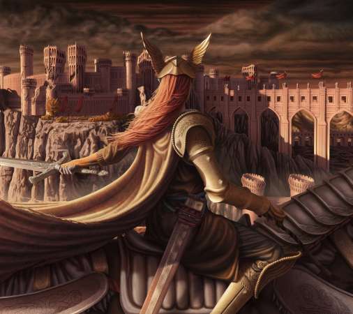 Elden Ring fan art Móvil Horizontal fondo de escritorio