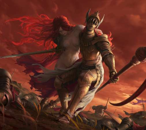 Elden Ring fan art Mvil Horizontal fondo de escritorio