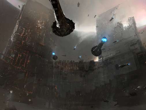 EVE Online: Citadel Mvil Horizontal fondo de escritorio